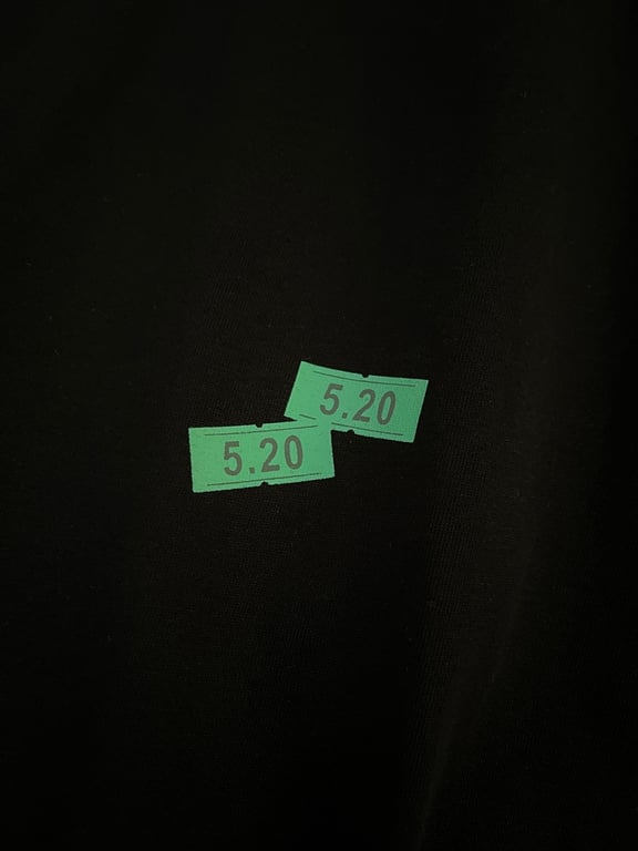 Balenciaga Sticker Detail T-Shirt 326099-5L - 9