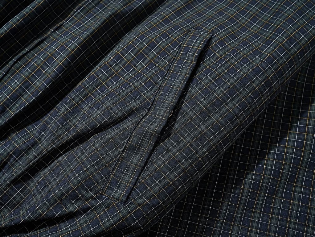 Balenciaga Plaid Zip-Up Jacket 3101-41L - 12