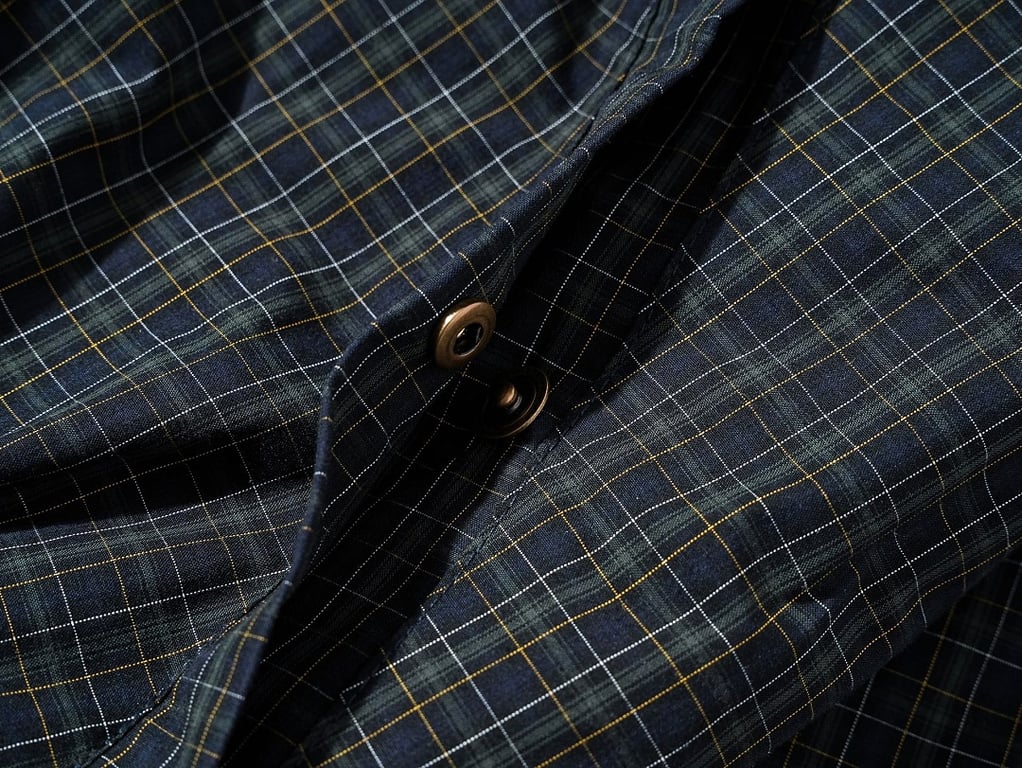 Balenciaga Plaid Zip-Up Jacket 3101-41L - 13