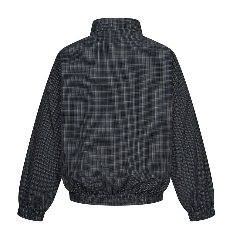 Balenciaga Plaid Zip-Up Jacket 3101-41L - 6