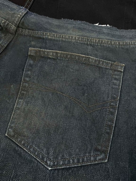 Balenciaga Double Waistband Wide-Leg Jeans - 7