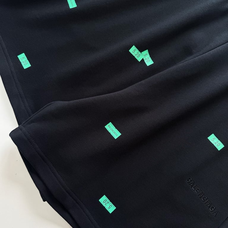 Balenciaga Logo Sweat Shorts 326097-5L - 11
