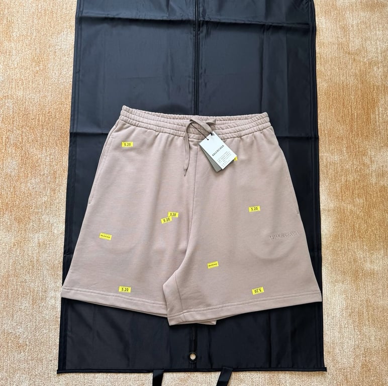 Balenciaga Logo Sweat Shorts 326097-5L - 14