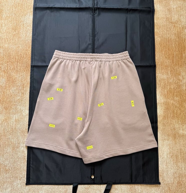 Balenciaga Logo Sweat Shorts 326097-5L - 15