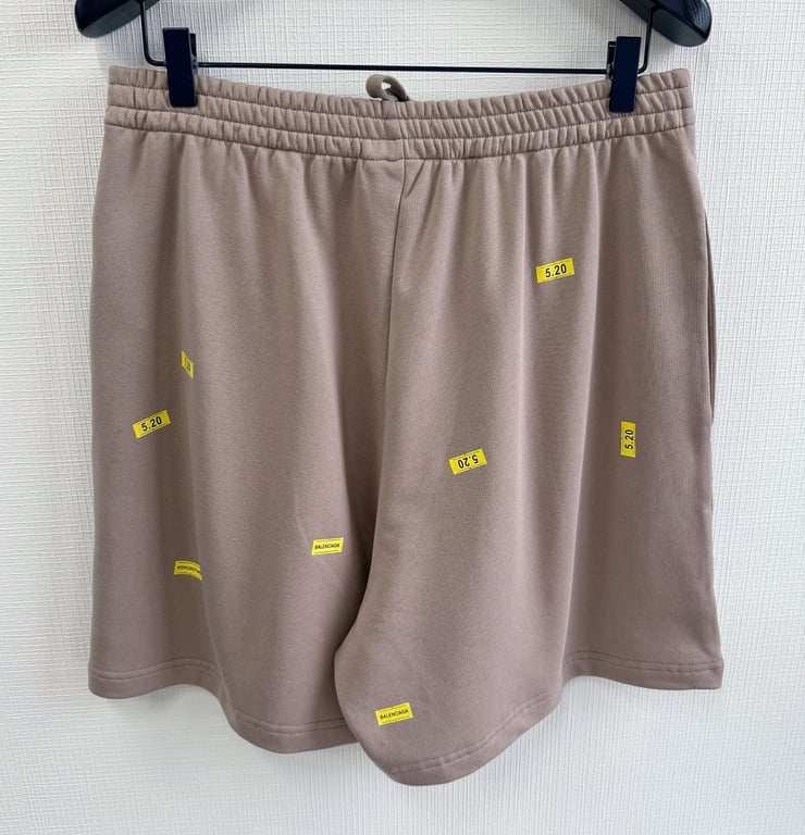 Balenciaga Logo Sweat Shorts 326097-5L - 23
