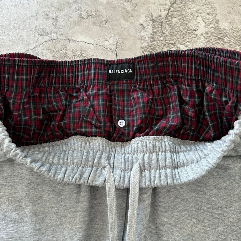 Balenciaga Double Waistband Shorts Black - 21