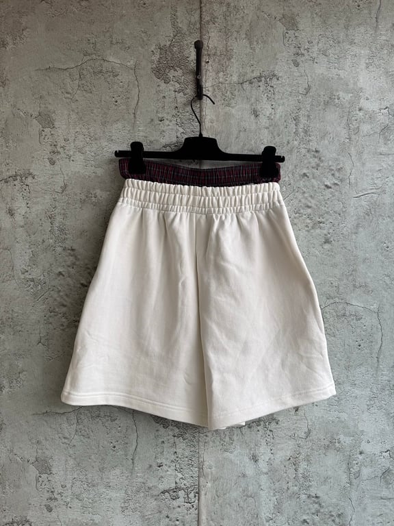 Balenciaga Double Waistband Shorts Black - 5