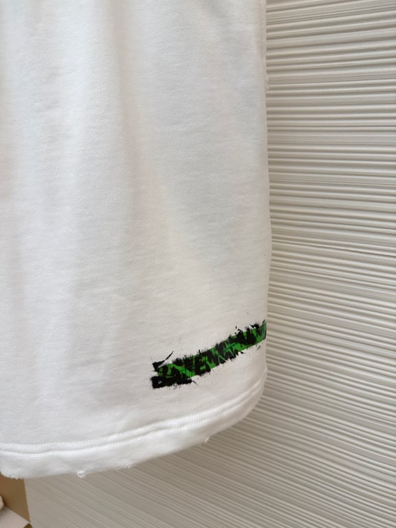 Balenciaga Tape Logo Shorts Black - 18
