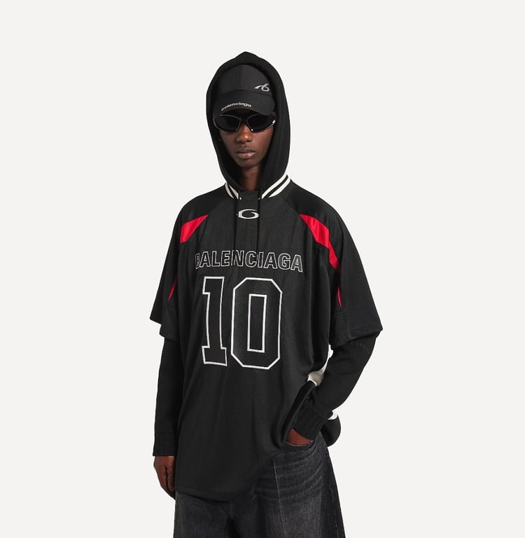 Balenciaga NBA Mesh Jersey Black - 3