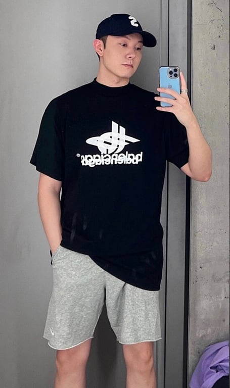 Balenciaga Graphic Logo T-Shirt Black - 7