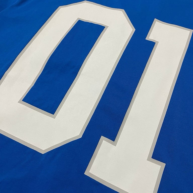 Balenciaga 01 Graphic T-Shirt Blue - 4