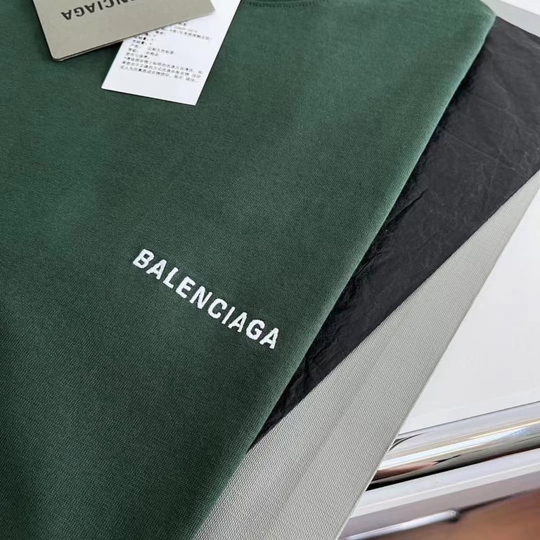 Balenciaga Embroidered Logo T-Shirt - 11