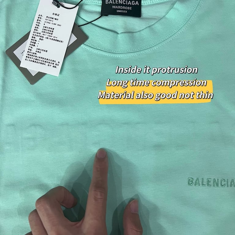 Balenciaga Embroidered Logo T-Shirt - 3