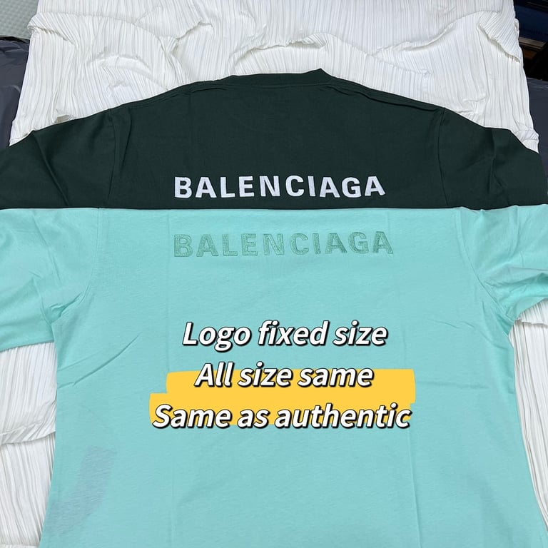 Balenciaga Embroidered Logo T-Shirt - 6