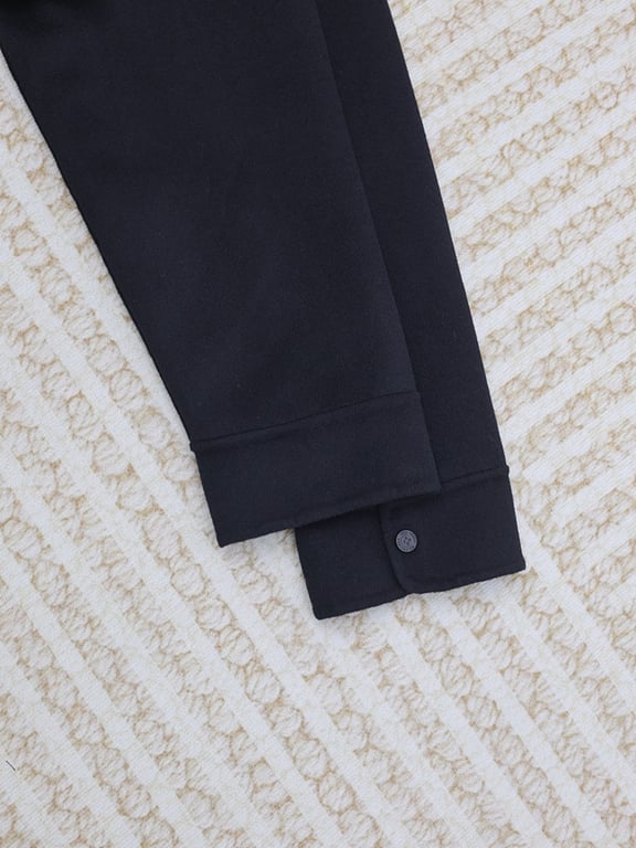 Balenciaga Garde-Robe Wool Jacket Black L38010-2L - 11