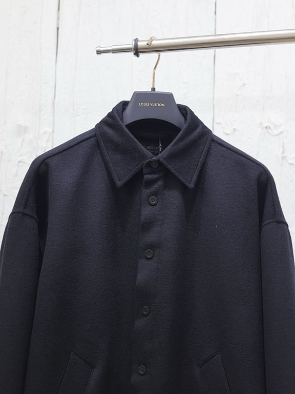 Balenciaga Garde-Robe Wool Jacket Black L38010-2L - 6