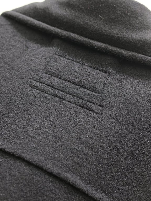 Balenciaga Garde-Robe Wool Jacket Black L38010-2L - 9