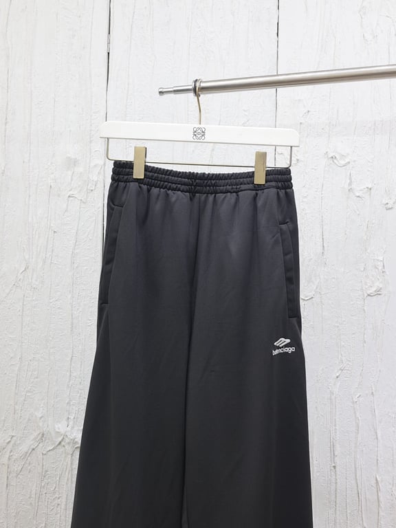 Balenciaga 3B Logo Track Pants Black - 6