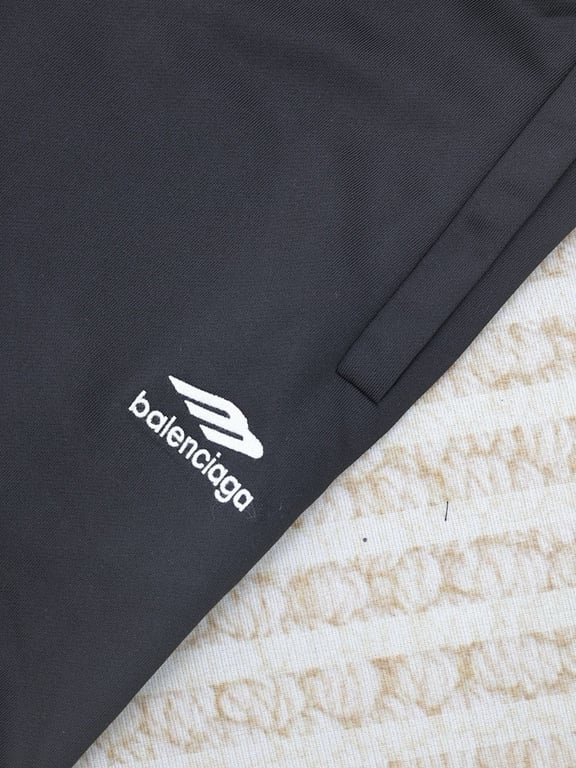 Balenciaga 3B Logo Track Pants Black - 8