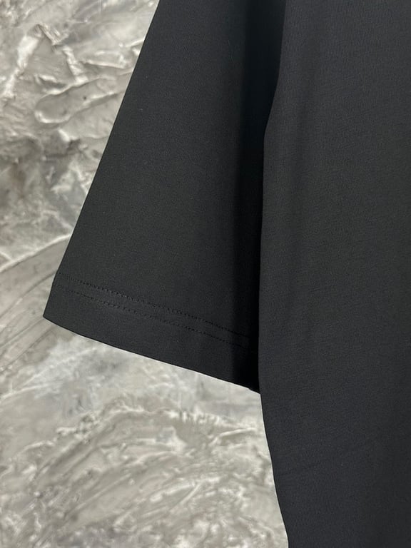 Balenciaga x Lamborghini Graphic T-Shirt Black - 5