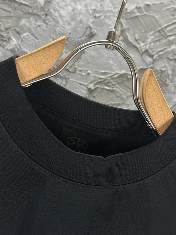 Balenciaga x Lamborghini Graphic T-Shirt Black - 7