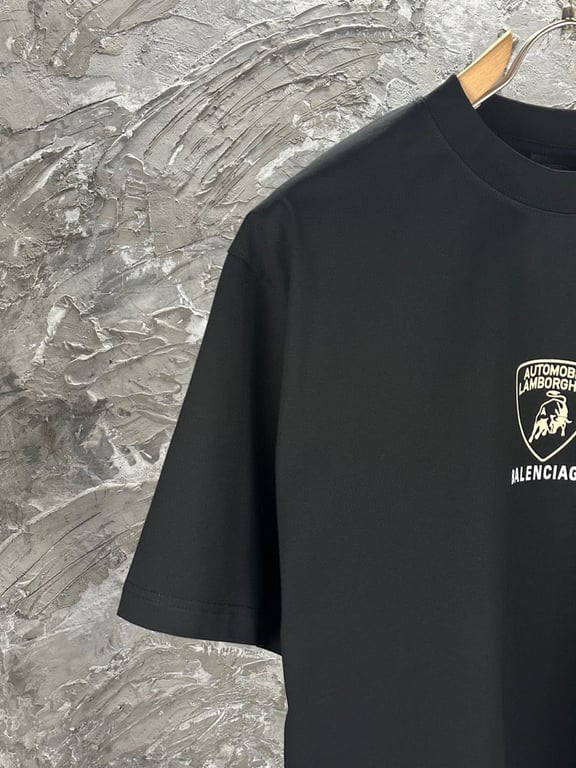 Balenciaga x Lamborghini Graphic T-Shirt Black - 9