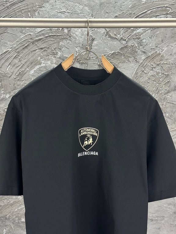 Balenciaga x Lamborghini Graphic T-Shirt Black - 10