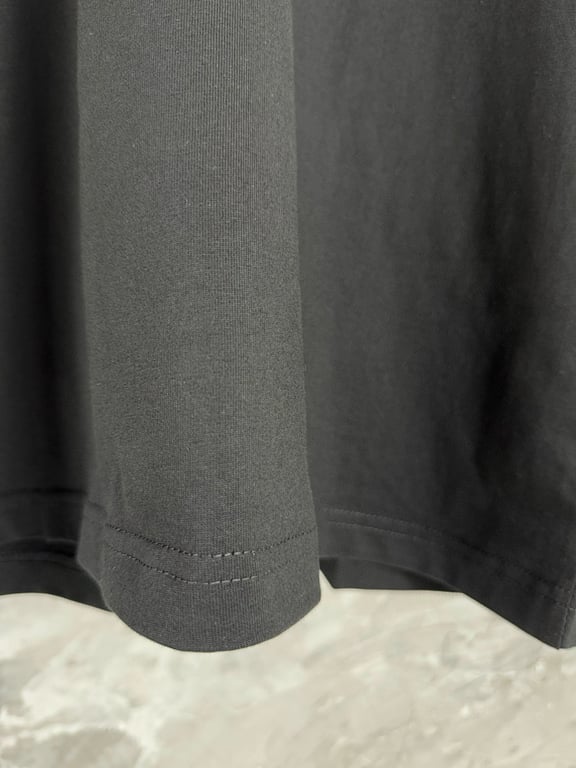 Balenciaga Raglan Logo T-Shirt Black/Grey - 10