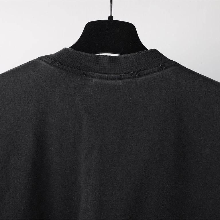 Balenciaga Paris Varsity Graphic Tee Black - 6