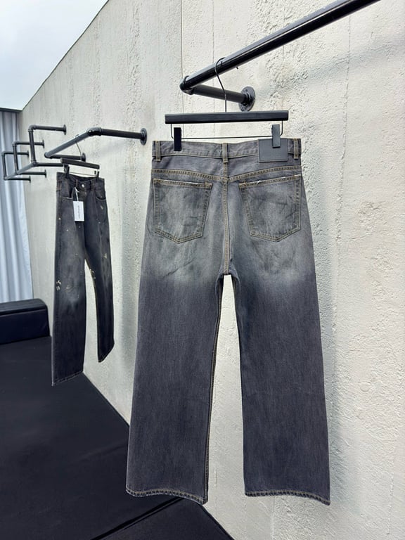 Acne Studios Paint Splatter Washed Jeans - 11