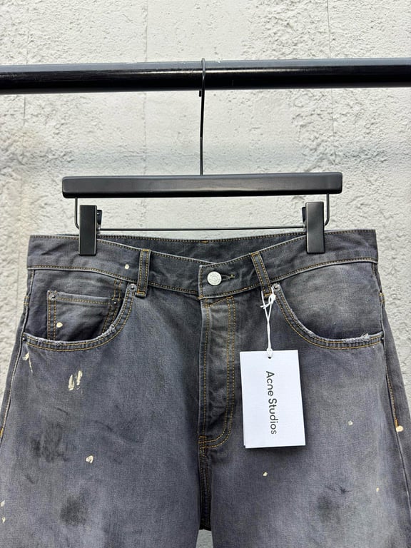 Acne Studios Paint Splatter Washed Jeans - 12