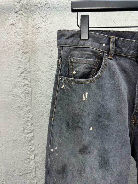 Acne Studios Paint Splatter Washed Jeans - 13