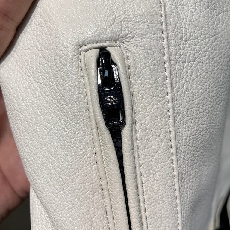 Balenciaga Leather Logo Jacket - 7