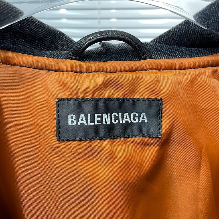 Balenciaga Real Leather Hooded Bomber Jacket - 18