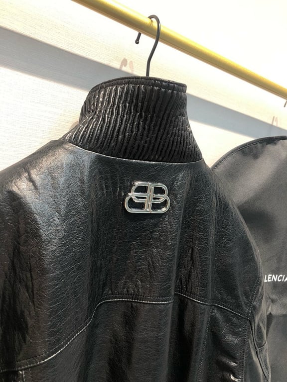 Balenciaga Leather Biker Jacket - 15