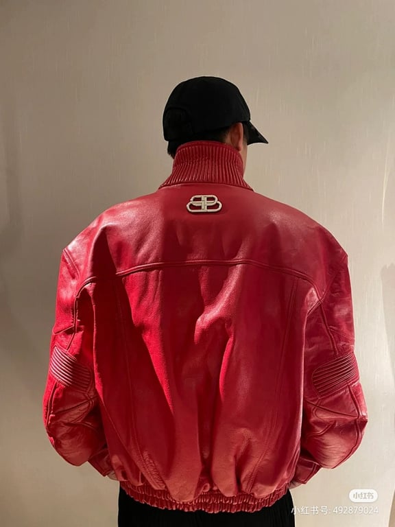 Balenciaga Leather Biker Jacket - 7