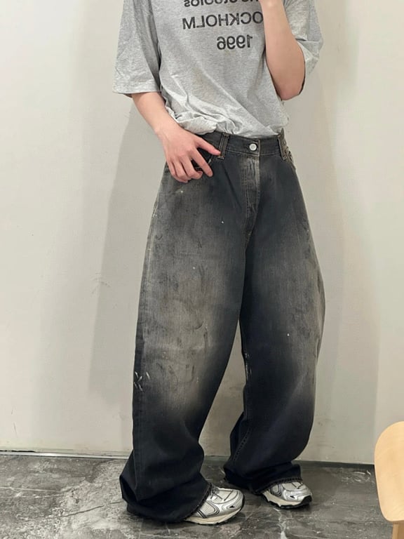 Acne Studios L58506-5L Baggy Jeans - 5