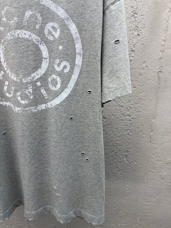 Acne Studios Distressed Logo T-Shirt 625184-60L - 15