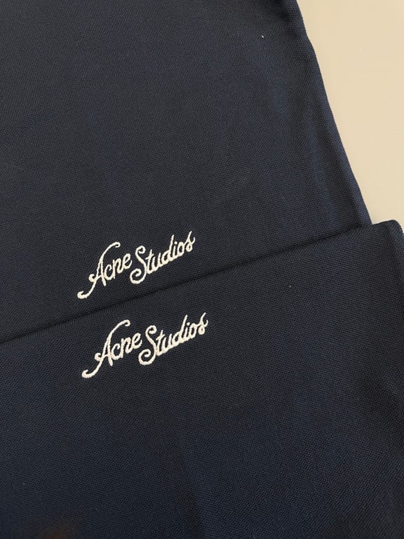 Acne Studios Script Logo T-Shirt - 13