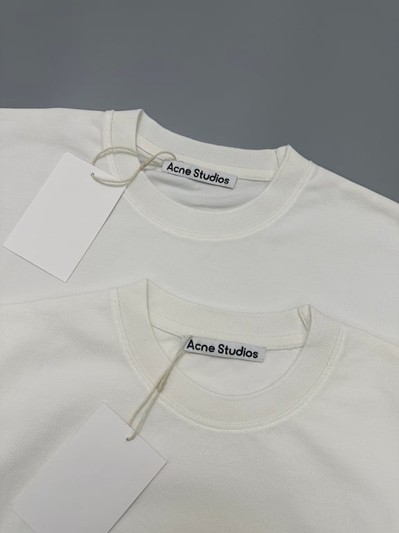 Acne Studios Script Logo T-Shirt - 7