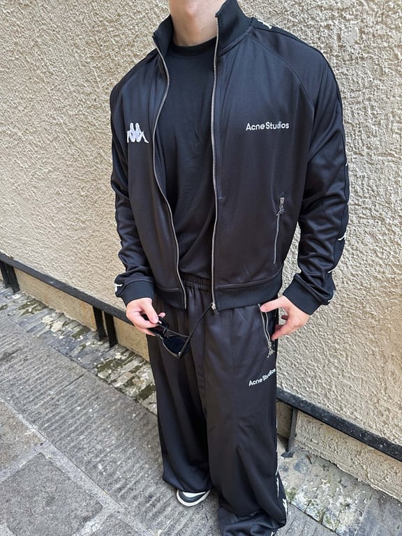Acne Studios x Kappa Track Pants Black - 2
