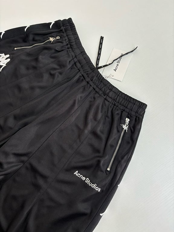 Acne Studios x Kappa Track Pants Black - 10