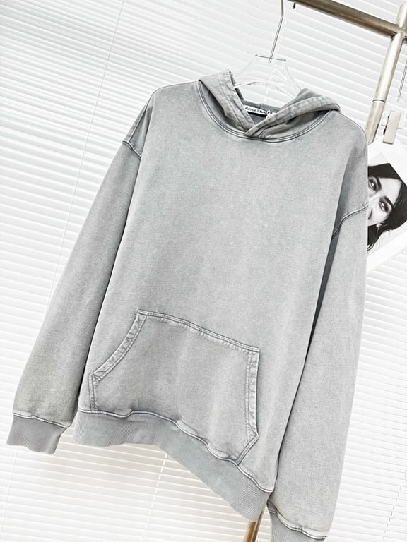 Acne Studios Stockholm 1996 Hoodie Washed Grey - 11