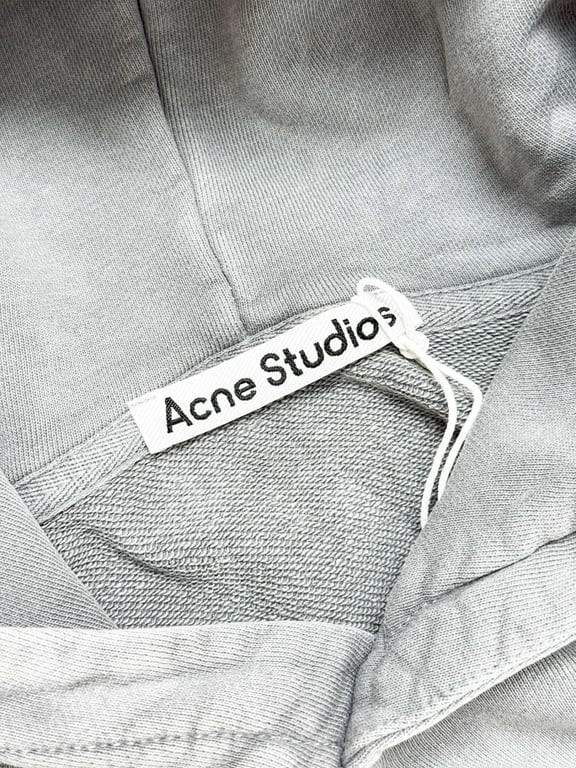 Acne Studios Stockholm 1996 Hoodie Washed Grey - 9