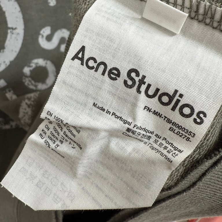 Acne Studios Distressed Logo Sweatshirt - 13