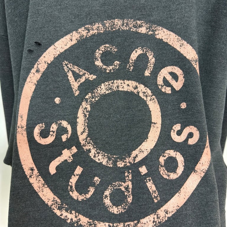 Acne Studios Distressed Logo Sweatshirt - 16