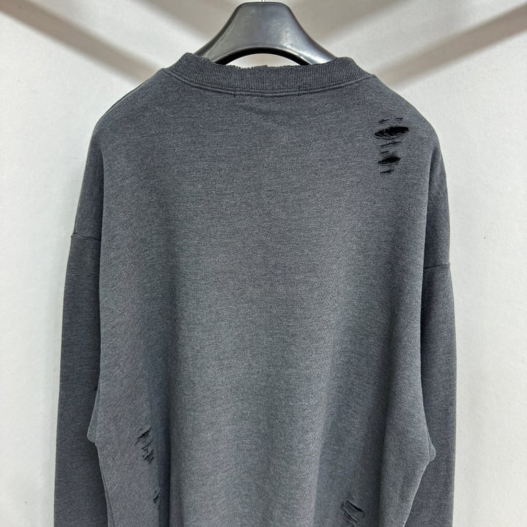 Acne Studios Distressed Logo Sweatshirt - 18