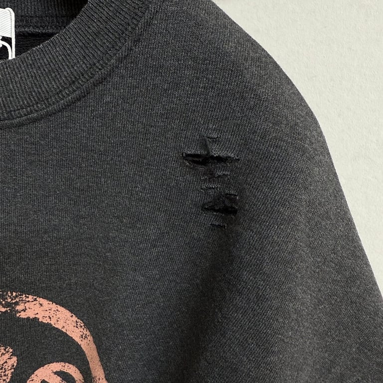 Acne Studios Distressed Logo Sweatshirt - 19