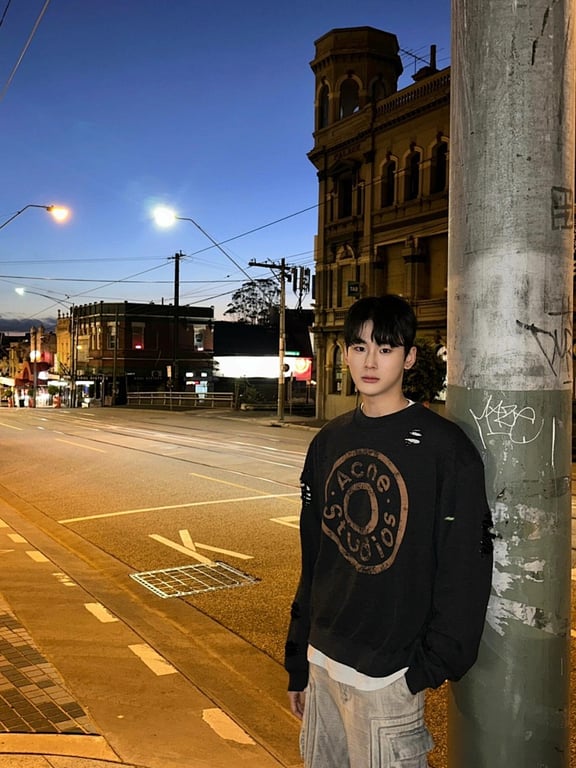 Acne Studios Distressed Logo Sweatshirt - 3