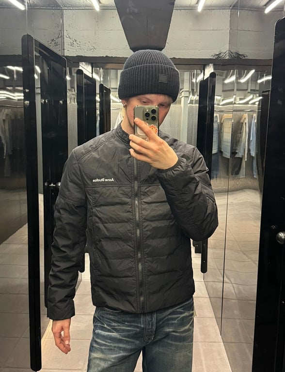 Acne Studios Padded Jacket Black - 4